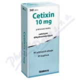 Cetixin 10mg por. tbl. flm. 30x10mg