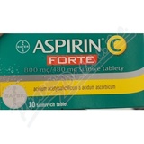 Aspirin C Forte 800mg-480mg tbl. eff. 10