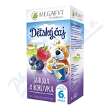 Megafyt Dtsk aj jahoda a borvka 20x2g