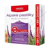 Cemio Alpsk pastilky alvj a vitamin C pst. 30+10