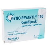 Gyno-Pevaryl Combipack150mg+10mg crm+vag. glb. 3+15g