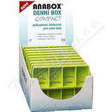 Dvkova na lky - zelen ANABOX denn box COMPACT