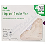 Mepilex Border Flex kryt� 15x15cm 5ks