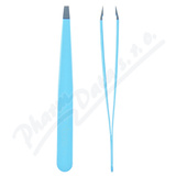 Nippes pinzeta rovn lakovan modr nerez 9. 5cm