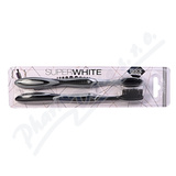 SUPERWHITE Black Edition zubn kartek Medium 2ks
