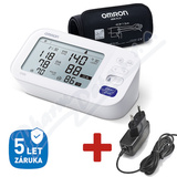 Tonometr OMRON M6 Comfort s AFib pan+s. zdroj