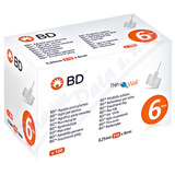 BD jehli�ky k inz. per�m 6mm 31G tenkost�nn� 100ks