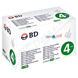BD jehli�ky k inz. per�m 4mm 32G tenkost�nn� 100ks