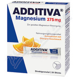 Additiva Magnesium 375mg granulát pomeranč 20x1. 3g