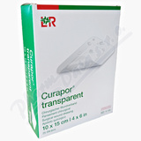 N�plast Curapor Transparent steril. 10x15cm 25ks