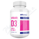 Abfarmis Vitamn D3 1000IU tbl. 60