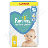 Pampers Active Baby 2 Mini 4-8kg 72ks