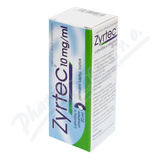 Zyrtec 10mg-ml por. gtt. sol. 1x20ml