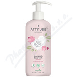 ATTITUDE Dtsk tlov mdlo&ampon bez vn 473ml