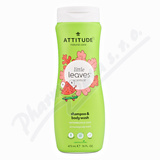 ATTITUDE Dětské tělové mýdlo&šampon meloun 473ml