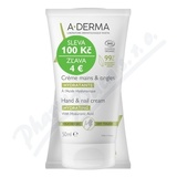 A-DERMA Krm na ruce a nehty 50ml DUO