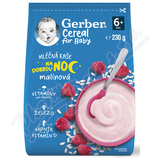 Gerber Cereal Ml. kae na dobrou noc malin. 230g 6M+