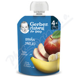 Gerber Natural Bann a jablko kapsika 90g 4M+