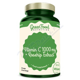 GreenFood Vitamin C 1000mg+Rosehip Extract cps. 60
