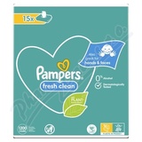 Pampers Fresh Clean �ist�c� ubrousky 15x80ks