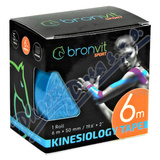 BronVit Sport Kinesio Tape classic modr 5cmx6m