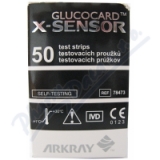 Test. prouky GLUCOCARD X-SENSOR 50ks