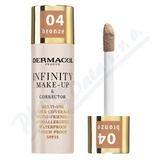 Dermacol Infinity make-up&korektor . 04 bronze 20g