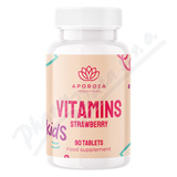 APOROSA Kids Vitamny jahoda tbl. 90