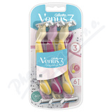 Gillette Venus3 Dragonfruit jednor�z. hol�tka 6ks