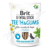 Brit Dental Stick Teeth&Gums Chamomile&Sage 7ks
