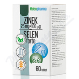 Edenpharma Zinek Selen forte cps. 60