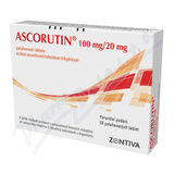 Ascorutin 100mg-20mg tbl. flm. 50(5x10)