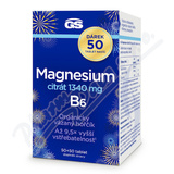 GS Magnesium citrt 1340mg+B6 tbl. 50+50 drek