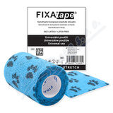 FIXAtape STRETCH samofix. obi. 7. 5x450cm mod. tlapky