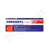 Corsodyl 10mg-g dnt. gel 1x50g