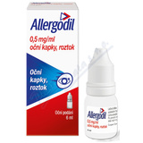 Allergodil 0. 5mg-ml opht. gtt. sol. 1x6ml