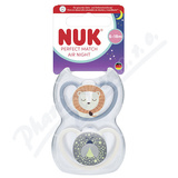 NUK Perfect Match AIR Night dudl�k 6-18m 2ks