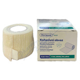 Kohezivn� obvaz samodr��c� nester. 4cmx4m Steriwund