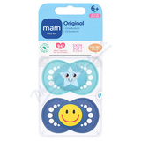 MAM Dudl�k Original box 6+m tyrkysov�-tm. modr� 2ks