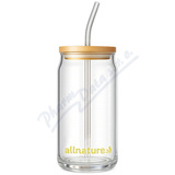 Allnature Sklenice s br�kem 480ml
