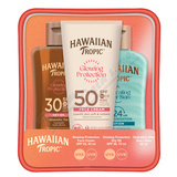 Hawaiian Tropic Glowing Protec. Mini Trio SPF30+50