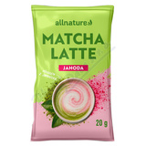 Allnature Matcha latte jahoda 20g