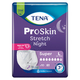 TENA Proskin Stretch Night Sup. L ink. zal. kalh. 10ks