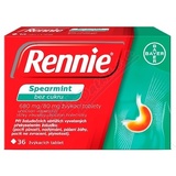 Rennie Spearmint bez cukru 680mg-80mg tbl. mnd. 36
