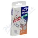 Nplasti Dr. SOS dtsk hypoalergenn mix 20ks