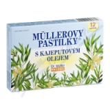 Mllerovy pastilky s kajeputovm olejem 12ks